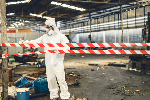 Professional Unattended Death Cleanup technician working in Dwight, IL